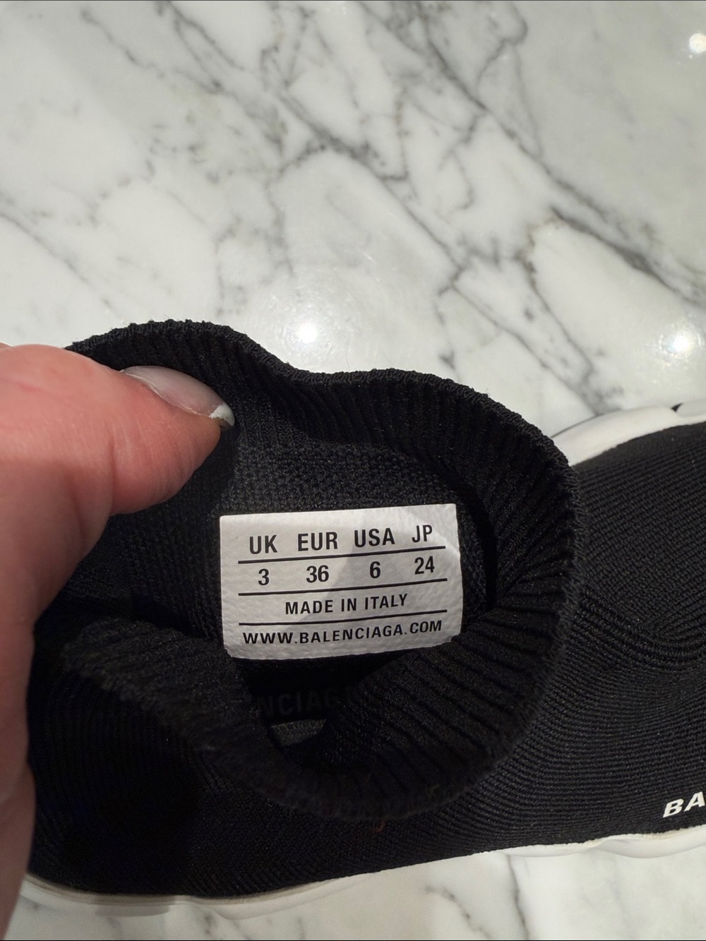 Balenciaga Speed Sock Sneakers - Picture 5 of 12